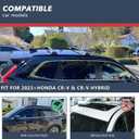 Roof Rack Cross Bars for 2023 2024 2025 2026 Honda CR-V CRV & CR-V Hybrid with Side Rails, Aluminum Crossbar Luggage Rack for Rooftop Cargo Carrier Bag Kayak Canoe Bike Snowboard Skiboard
