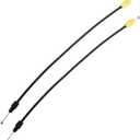 X AUTOHAUX 2pcs Car Door Latch Release Cable for Chevrolet Silverado 1500 2500 3500 HD for GMC Sierra 1500 2500 3500HD for Chevrolet Cheyenne Inside Door Handle Latch Cable 20783848 25880301