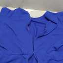 BTFBM Women Jumpsuits Crew Neck Ruffle Cap Sleeve Belted High Waist Wide Leg Romper with Pockets One Piece Casual Outfits (X-Large, Royal Blue)