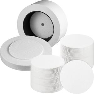 Tujoe 1 Pcs Large Microwave Kiln with 50 Pcs Kiln Paper Professional Glass Jewelry DIY Tools Pottery Kit for Home Use Glass Fusing Melting Jewelry Making Fuseworks Beginners