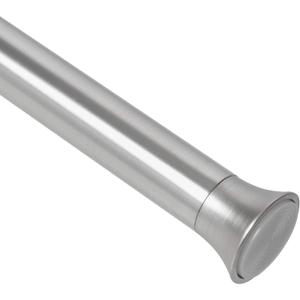 2 x Umbra Chroma Tension Rod for Window, Adjustable 54" to 90", Nickel