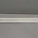 DEZ FURNISHINGS Cordless No Tools 1" Magnet Mini Blinds for Metal Doors, Room Darkening, 25" W x 42" H, White