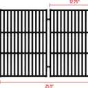 GGC 18.75" Grill Grates for Weber Genesis ii E-310, E-315, E-325, E330, E335, S-310, S-335, S-345 Genesis II LX S-340, LX E-340, 2 PCS Cast Iron Grates for Weber 66095 66802