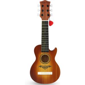 23" Acoustic Guitar, Kids 6 String Toy Guitar - Realistic Steel Strings - Beginner Practice First