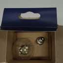 GE Reveal LED Light Bulbs, 60 Watt, A15 Ceiling Fan Bulbs, Clear, Small Base (2 Pack)