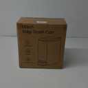 Cesun Small Bathroom Trash Can with Lid Soft Close, Step Pedal, 6 Liter / 1.6 Gallon Stainless Steel Garbage Can with Removable Inner Bucket, Anti-Fingerprint Finish (Matt Black)