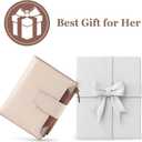 Airkit Small Wallet Women RFID Blocking Soft Leather Bifold Compact Card Holder Wallet for Women with Zipper Coin Pocket 4 ID Window