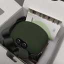 Shoulder and Neck Massager, Bionic Heated Massager, Neck Massager with Fingers, 4D Kneading Massage, Simulates a Real Palm Massage for Comfort, Relax Muscle Tension (Green)