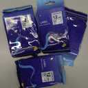 5-Pack 24mm Black on White Label Tape Compatible with TZ/TZe-251 Series Label Printers