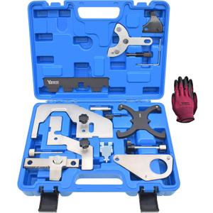 Camshaft Alignment Locking Timing Tool Kit, Compatible with Ford Volvo 1.5T 1.6T 2.0T 2.3T Ecoboost Jaguar Land Rover Evoque 2.0T, Repalce 303-1552 303-1565 303-1097 303-748