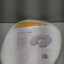 DMI Raised Toilet Seat Toilet, Toilet Seat Riser, Seat Cushion and Toilet Seat Cover to Add Extra Padding to the Toilet Seat while Relieving Pressure, 2 Inch Pad, White