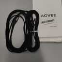 AGVEE 2 Pack 10ft USB-C OTG to Micro USB Cable, Braided Charger Data Sync Cord Charging Wire Adapter for Samsung Galaxy S7 S6, J7, J3, LG, PS4, Kindle, PS4 Xbox Controller, Android Phone, Dark Gray