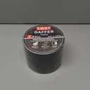 SWRT Gaffers Tape 2 Inch x 30 Yards, 2 Pack (60 Yards Total), 11 Mil Gaffer Tape Black, Matte Stage Tape with Strong Adhesion, Residue-Free Removal, Non Reflective for Photography, Film, Floor Marking