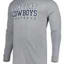 Dallas Cowboys Long Sleeve Practice T-Shirt Size Medium