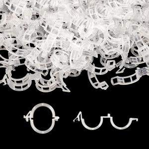 Plant Support Clips,100 Pcs Tomato Clips Garden Clips for Climbing Plants Reusable Plastic Plant Clips Trellis Clips for Vine Vegetables Fruits Flowers to Grow Upright