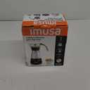 Imusa 6 or 3cup Electric Espresso Maker, Silver