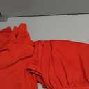 PRETTYGARDEN Women's Two Piece Lounge Sets 2025 Fall Airport Outfits Long Sleeve Pullover Tops Sweatpants Matching Clothing (Red,Small)