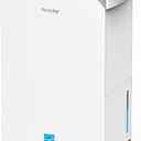 4500 Sq.Ft Energy Star 2025 Dehumidifier,AEOCKY Max 74 Pint/D(Standard 52Pint/D) Smart Compressor Dehumidifier with Drain Hose, Intelligent Humidistat,for Basement,Bedroom,Home,Bathroom (Ivory)