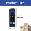 2 x Kitten Chew Toy Black - Durable Indoor Cat Chew Toy, Stops Destructive Chewing