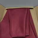 sancua Round Tablecloth - 60 Inch - Water Resistant Spill Proof Washable Polyester Table Cloth Decorative Fabric Table Cover for Dining Tables, Buffet Parties and Camping, Burgundy