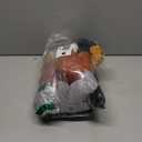 Zomiboo 4 Pcs Woodland Stuffed Animal Jungle Animal Toy Set Including Plush Elk Fox Raccoon Bear Realistic Black Toy Woodland Forest Animals Mini Plush Wild Animals Toys for Valentine's Day Birthday