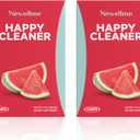 NEWELLME Happy Cleaner Digestive Supplement Powder, Gut Health Drink Mix with Probiotics, Digestive Enzymes & Fiber, Supports Digestion and Bloating, Watermelon Flavor, 28 Sachets (2 Boxes)