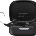 erjigo TWS + Earbuds Hook 2Pin Connector with Mic Support/30 Hours Playback,KZ-AZ09 HD Bluetooth5.2 Ear Hook Compatible with 0.75/0.78mm Pin Earphones/Headphones/Headsets for Sports (B Pin)