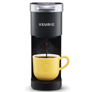 Keurig K-Mini Single Serve K-Cup Pod Coffee Maker, 6 to 12oz Brew size, with Cord Storage, Perfect for Small Spaces, Black
