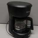Mr. Coffee 5-Cup Mini Brew Switch Coffee Maker, Black