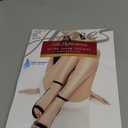 Hanes Silk Reflections Women's Control Top Toeless Ultra Sheer Pantyhose with Run-Resist (Natural)