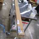 Joydeco Blackout Cordless Roller Shade White Fabric Mini Blinds & Shades for Windows,  Home Darkening