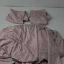 Full/Queen Duvet Cover Set, 100% Viscose Derived from Bamboo, 3 Pieces, 1 Zipper Closure Duvet Cover (90"x90") and 2 Pillowcases (20"x30") Cooling & Silky Soft (Light Pink)