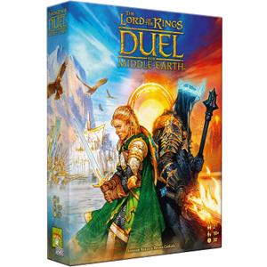 Asmodee The Lord of The Rings: Duel for Middle-Earth Board Game - Epic Strategy Game of Power and Conquest for Kids and Adults, Ages 10+, 2 Players, 30 Minute Playtime