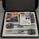 FIFINE UHF Dual Channel Wireless Handheld Microphone, Easy-to-use Karaoke Wireless Microphone System-K036