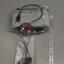 Retro Car Radio Receiver with Bluetooth: Single Din Vintage Stereo for Classic Vehicles - AM FM USB AUX Preset EQ Subwoofer Output