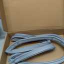 Upgraded 5304501270 Freezer Door Gasket for Fri-gidaire Elec-trolux Refrigerator, 34.65" x 24.13" Freezer Door Seal Fit for Kenmore Part Replace 241778308 Refrigerator Freezer Door Seal
