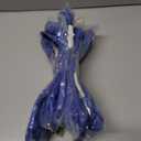 5 x Small Pencil Case Pouch for Girls and Boys Kids, Large Capacity Canvas Pen Bag School Supplies, Portable Pencil Case, Simple Zipper Stationery Bag for Women Men Adults (Light Blue