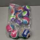 Nobleza Dog Tennis Balls 12 Pack, Durable Bouncy Floatable Squeaky Tennis Balls for Dogs for Fetch & Exercise, Training Interactive Natural Rubber Squeaky Dog Ball for Small Medium Dogs, 2.5in (2.5 in - Moderate Chewer, Mix Color)