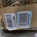 BalanceFrom Rubber Encased Hex Dumbbell, 45lbs, Single, Black, for Strength Training, Metal Handle