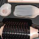 5 in 1Blow Dryer Brush Hair Dryer Brush Air Curler Air Curling Wrap Styler, Hot Air Brush Negative Ion Curling Brush Iron, Hair Styling Tools for Drying Curling Straightening