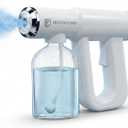 The Original Disinfectant Fogger Machine - Professional Sanitizer Sprayer - ULV Atomizer & Nano Steam Gun Rechargeable Barber Spray Gun with Blue Light V2