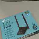 TP-Link WiFi 6 USB Adapter for Desktop PC - (Archer TX20U Plus) AX1800 Wireless Network Adapter with 2.4GHz, 5GHz, High Gain Dual Band 5dBi Antenna, WPA3, Supports Windows 11/10