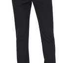 Mens Golf Pants Work Dress Pants  Lightweight Travel Trousers Stretch Business Casual Slacks with Pockets (Black) 32Wx34L