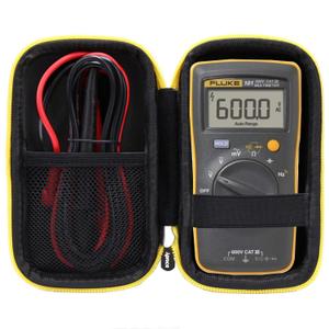 Aproca Protable Hard Storage Case, for Fluke 107 101 Current Handheld Digital Multimeter and Accessories (Case Only)