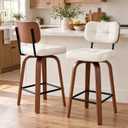 Bar Stools Counter Height Swivel Set of 2