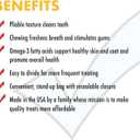 Checkups Dental Dog Treats for Oral Care, Fresh Breath & Plaque Control - 24 Treats, 48 oz. (2 Pack) - Delicious Chews for Happy and Healthy Dogs