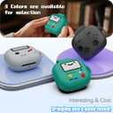 Silicone Cover for Beats Powerbeats Pro 2 Case Cute (2025), Funny Cartoon Game Console Design Shockproof Protection Case for Powerbeats Pro 2 Accessories with Keychain/Cleaner Kit (Green)