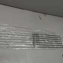 7513 Grill Warming Rack for Weber Genesis 1000-5500, 80633 Raised Grill Rack for Weber Spirit 700 Platinum C Grill Rack, Genesis Silver/Gold C & B,Stainless Steel 24.9"x4.7"