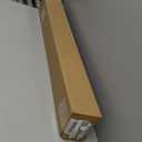 LazBlinds No Tools No Drill Cordless Bamboo Roman Shades, Light Filtering Window Treatment, Roll Up Bamboo Blinds for Windows 38'' W x 64'' H, Dali Native