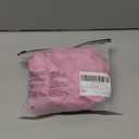 HOXIJIA Women 3D Flower Halter Top Sexy Deep V Neck Solid Color Ruffled Hem Backless Tank Top Summer Beach Flowy Camisole, Pink Large